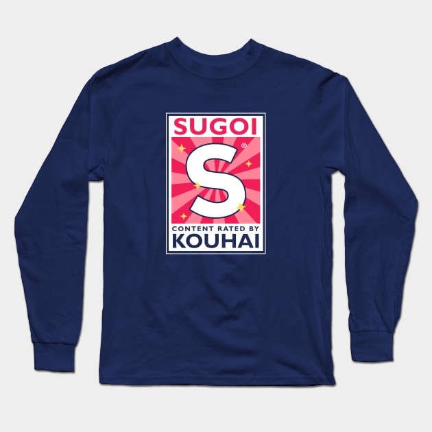 Rated S for Sugoi Long Sleeve T-Shirt by Merch Sloth